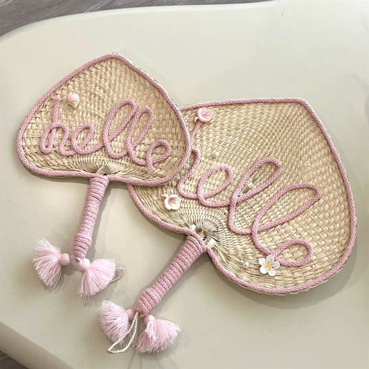 Blush Breeze Hand Fan