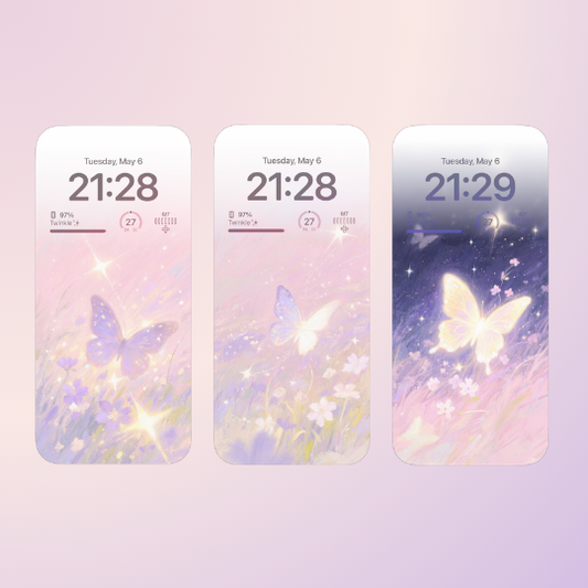 2. 7+ Coquette Purple and Pink Butterfly Wallpapers for Phone (FREE)