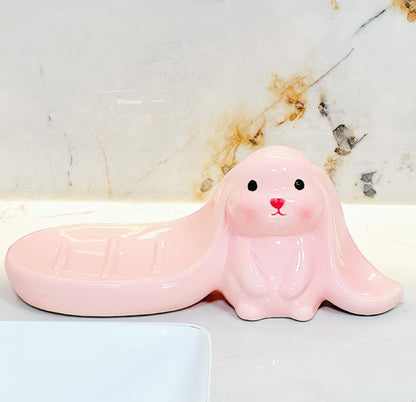 Floppy Bunny Soap Holder