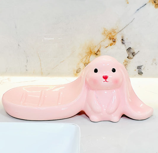 Floppy Bunny Soap Holder