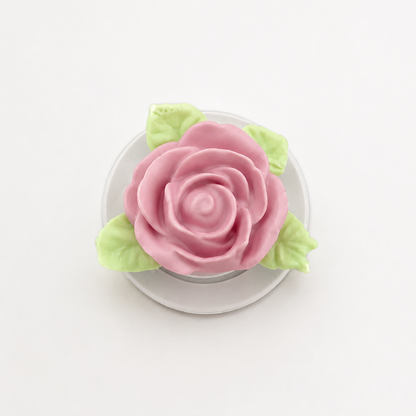 3D Printed Vintage Rose MagSafe Phone Grip
