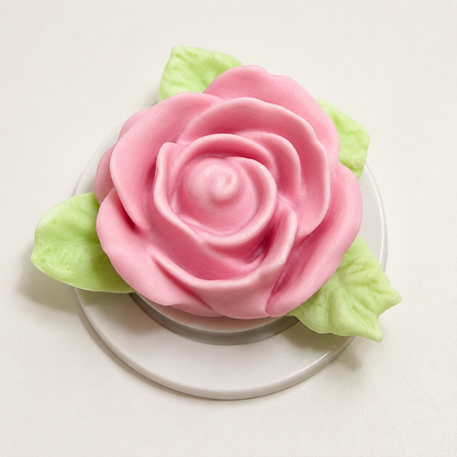 3D Printed Vintage Rose MagSafe Phone Grip