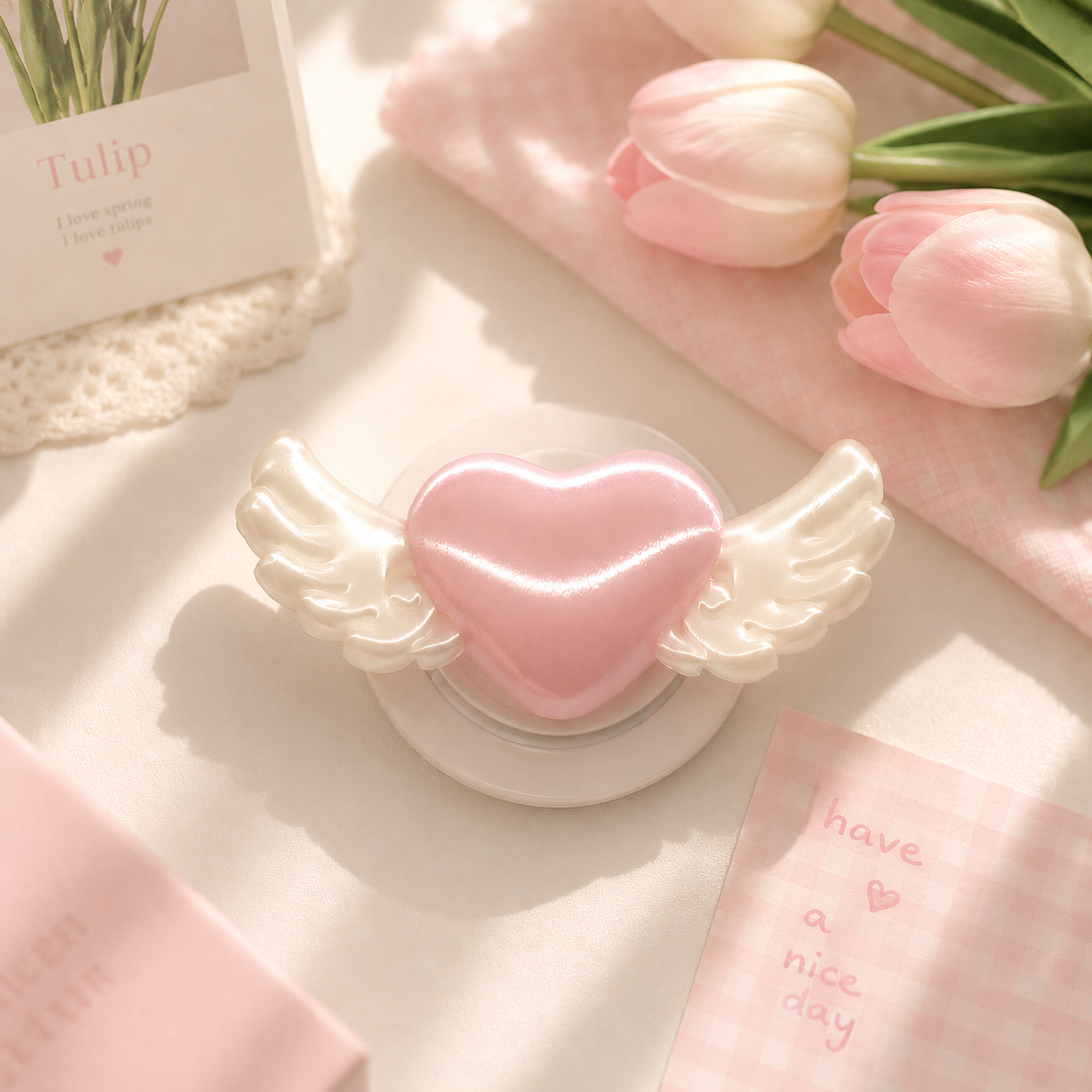 Love Takes Flight —— Magnetic Phone Stand