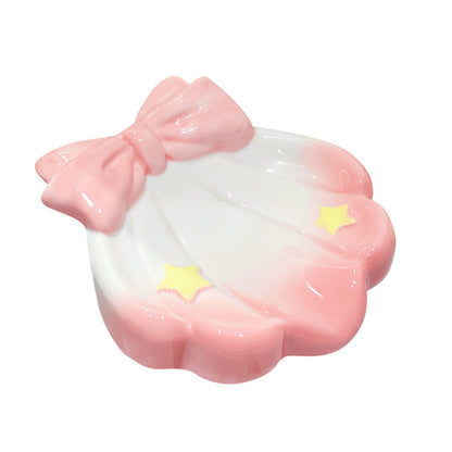 Dreamy Stardust Bow Shell Dish