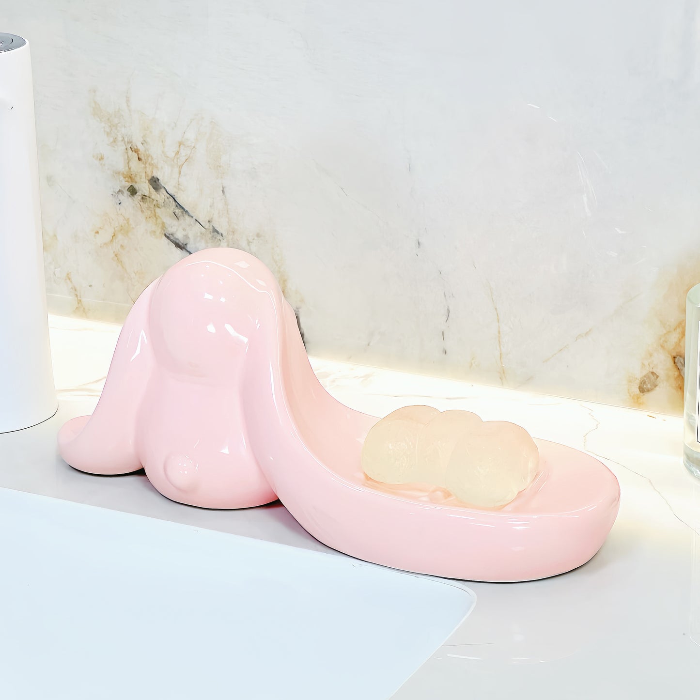 Floppy Bunny Soap Holder