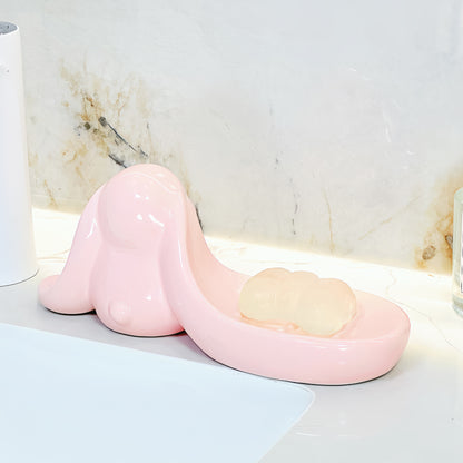 Floppy Bunny Soap Holder