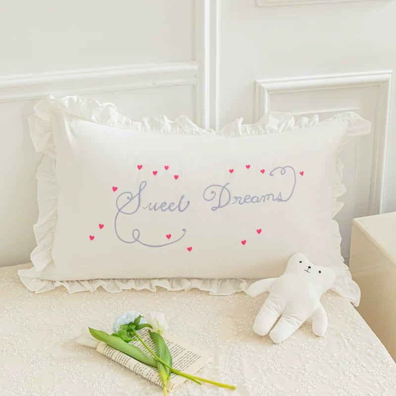 Babydoll Ruffle Throw Pillow