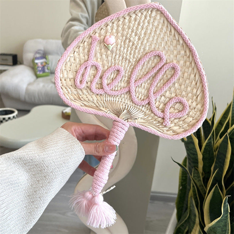 Blush Breeze Hand Fan