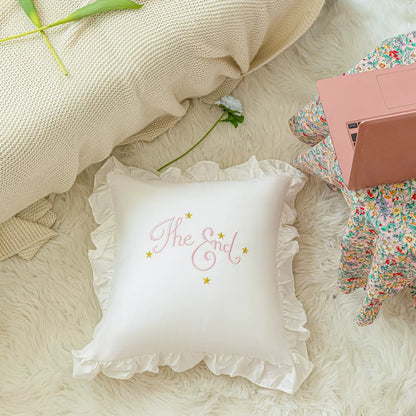 Babydoll Ruffle Throw Pillow