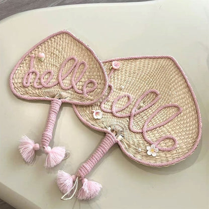 Blush Breeze Hand Fan