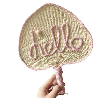 Blush Breeze Hand Fan