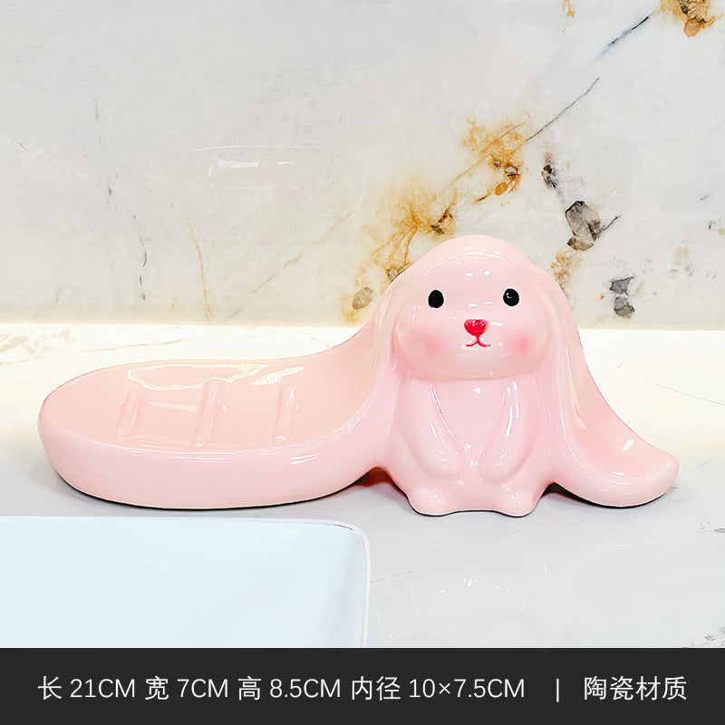 Floppy Bunny Soap Holder
