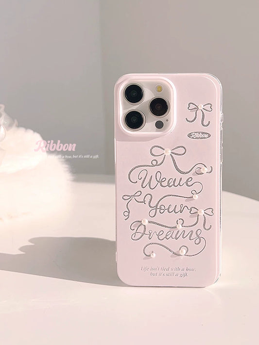Weave Your Dreams Ribbon Phone Case