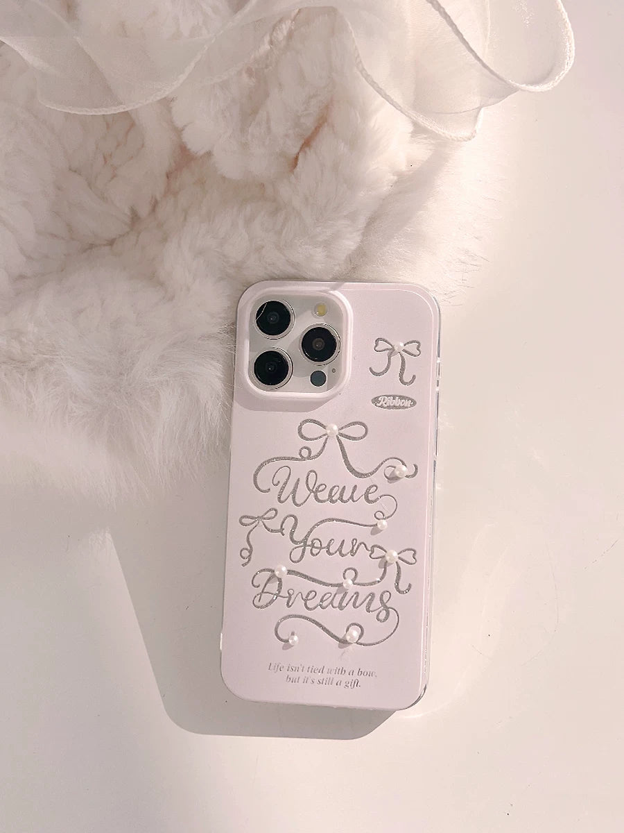 Weave Your Dreams Ribbon Phone Case