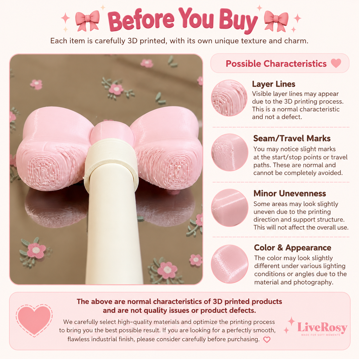 Coquette Pink Bow Scrunchie Holder